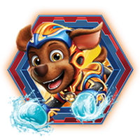 Paw Patrol Characters - Zuma - Badge