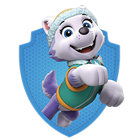 Paw Patrol Characters - Everest - Badge