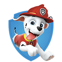 Paw Patrol Characters - Marshall - Badge