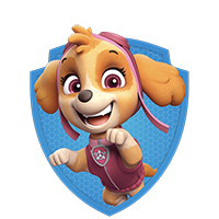 Paw Patrol Characters - Skye - Badge