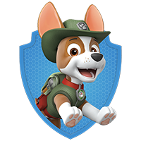 Paw Patrol Characters - Tracker - Badge