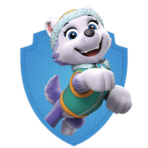 Paw Patrol Characters - Everest - Badge