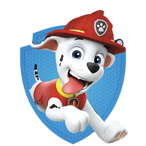 Paw Patrol Characters - Marshall - Badge