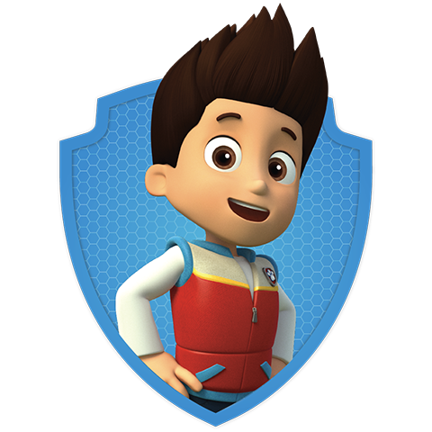 Paw Patrol Characters - Ryder - Badge